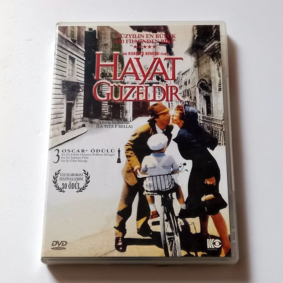 HAYAT GÜZELDİR - LA VITA E BELLA - ROBERTO BENIGNI, NICOLETTA BRASCHI, YÖN.: ROBERTO BENIGNI - DVD 2.EL