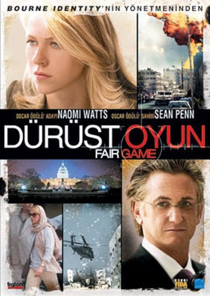 DÜRÜST OYUN - FAIR GAME - SEAN PENN - NAOMI WATTS - DOUG LIMAN - DVD 2.EL