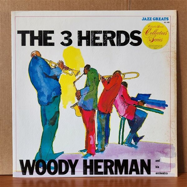 WOODY HERMAN AND HIS ORCHESTRA – THE 3 HERDS - LP 2.EL PLAK