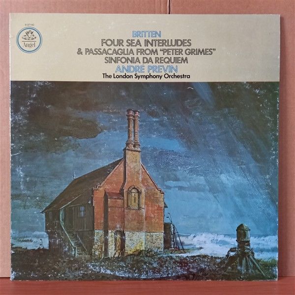 BRITTEN: FOUR SEA INTERLUDES & PASSACAGLIA FROM ''PETER GRIMES'' / SINFONIA DA REQUIEM / ANDRÉ PREVIN, THE LONDON SYMPHONY ORCHESTRA (1976) - LP 2.EL PLAK
