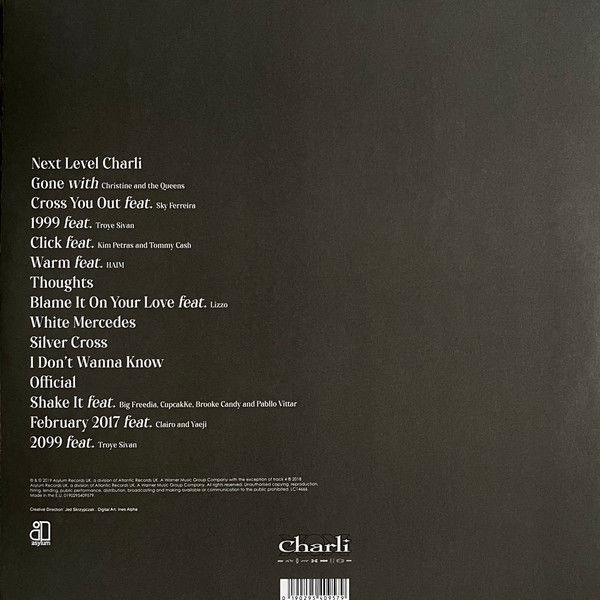 CHARLI XCX - CHARLI (2019) - 2LP 12'' 45 RPM SIFIR PLAK