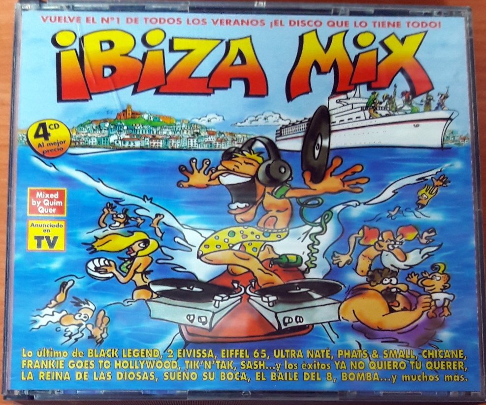 IBIZA MIX - ULTRA NATE EIFFEL 65 PAUL VAN DYK 3CD 2.EL