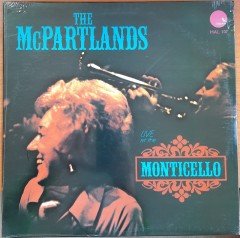 THE McPARTLANDS - LIVE AT THE MONTICELLO - DÖNEM BASKISI PLAK SIFIR