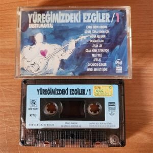 YÜREĞİMİZDEKİ EZGİLER 1 / ENSTRUMANTAL (1989) - KASET 2.EL