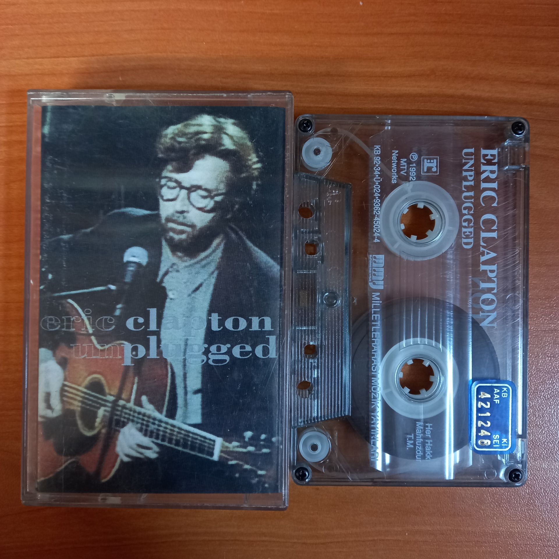 ERIC CLAPTON - UNPLUGGED (1992) - KASET 2.EL