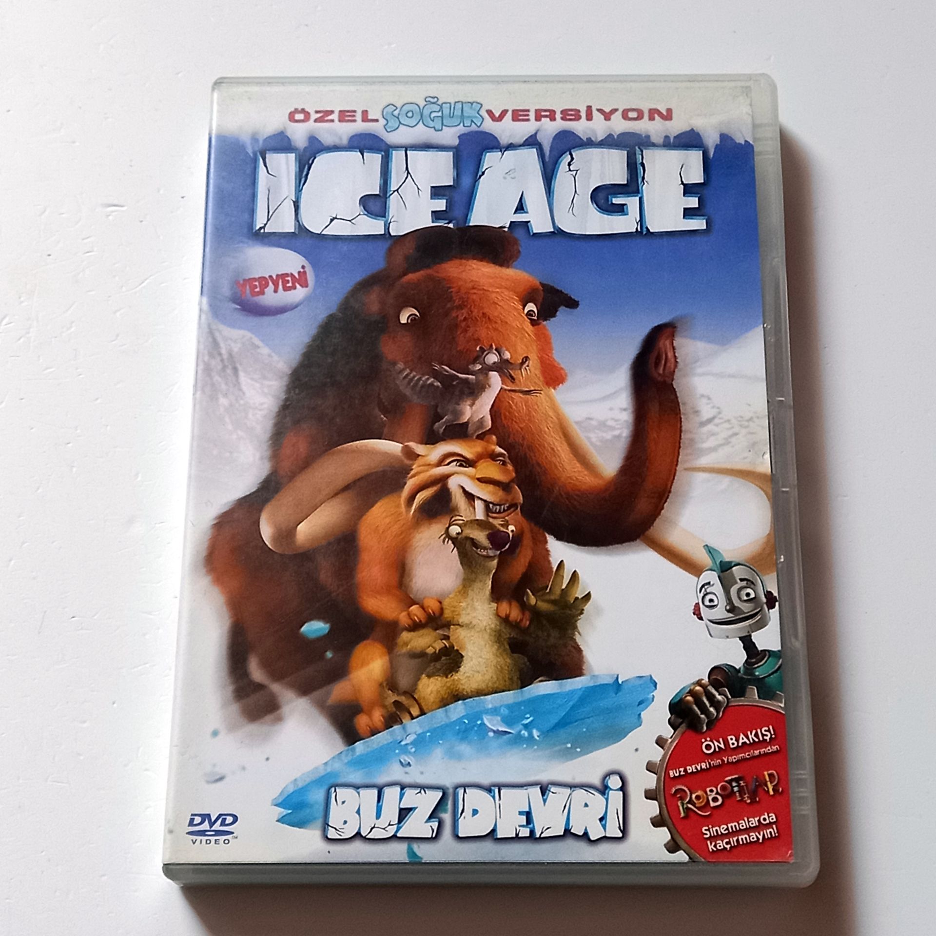 ICE AGE - BUZ DEVRİ ÖZEL SOĞUK VERSİYON - ANİMASYON - YÖN.: CHRIS WEDGE - 2 DVD ÖZEL SOĞUK VERSİYON 2.EL