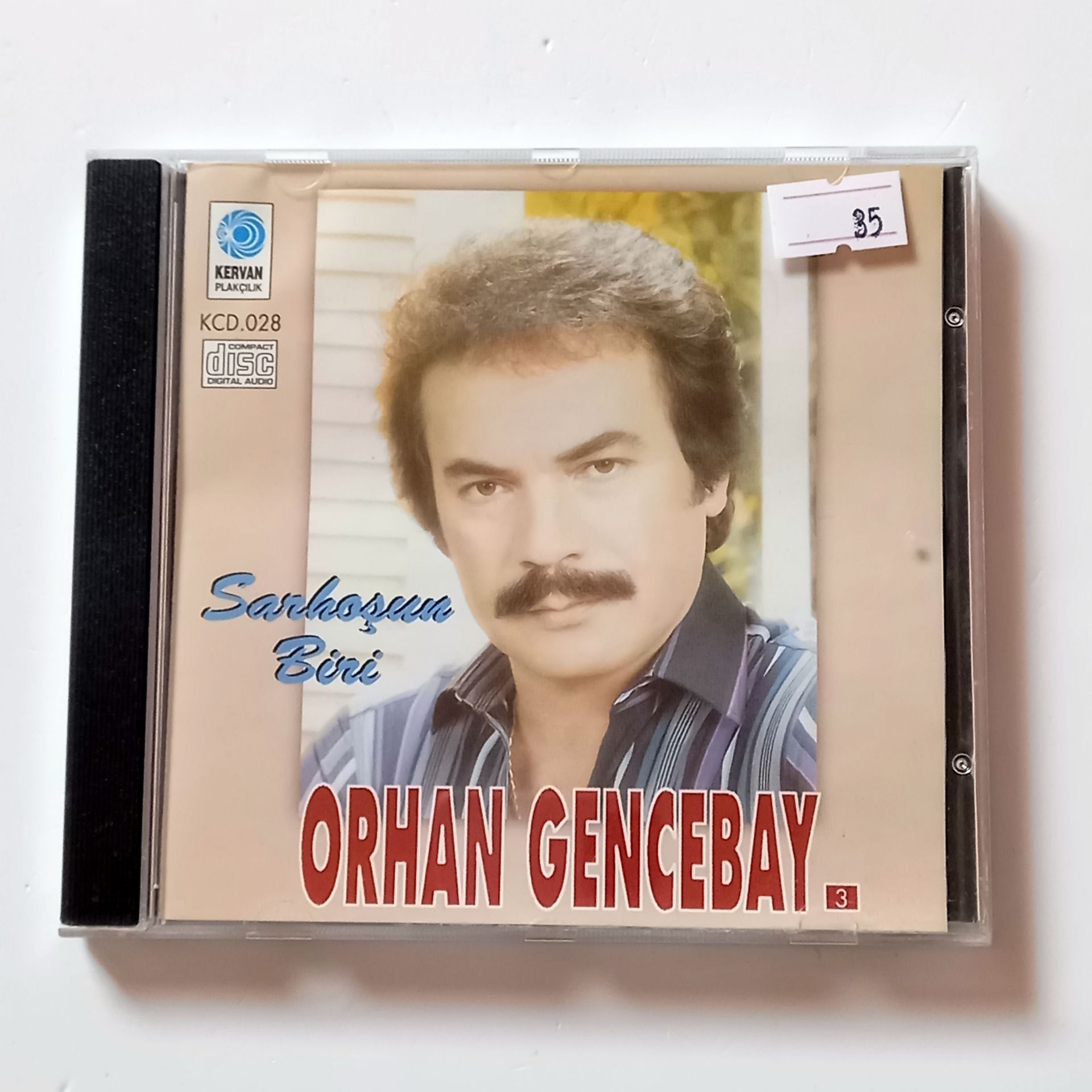 ORHAN GENCEBAY - SARHOŞUN BİRİ - CD KERVAN PLAKÇILIK 2.EL