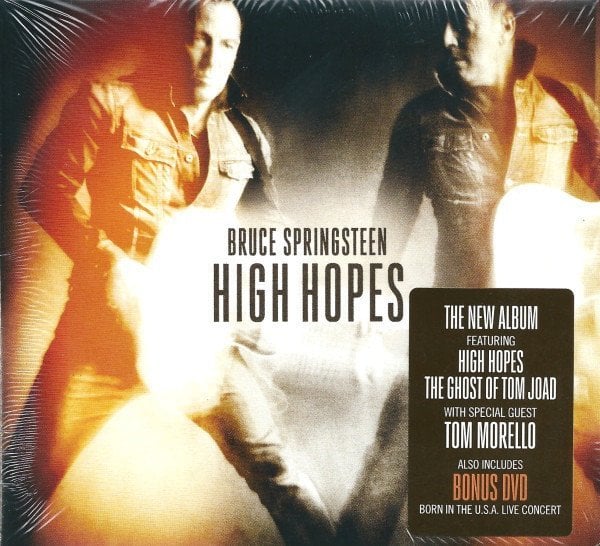 BRUCE SPRINGSTEEN HIGH HOPES (2014) - CD + DVD DIGIPACK SIFIR