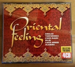 ORIENTAL FEELING - KARIŞIK ARAPÇA - 4CD KHALED CHEB MAMI ALABINA BILAL 2.EL