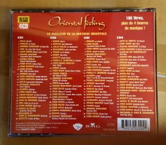 ORIENTAL FEELING - KARIŞIK ARAPÇA - 4CD KHALED CHEB MAMI ALABINA BILAL 2.EL