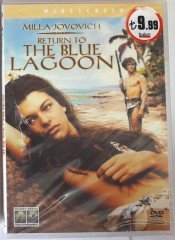 RETURN TO THE BLUE LAGOON (1991) - MAVİ GÖL'E DÖNÜŞ - MILLA JOVOVICH - BRIAN KRAUSE - DVD SIFIR