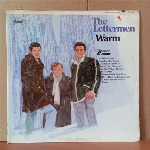 THE LETTERMEN – WARM (1967) - LP DÖNEM BASKISI SIFIR PLAK