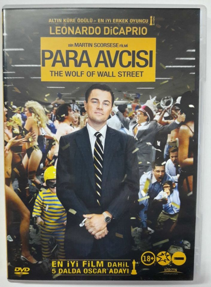 PARA AVCISI - THE WOLF OF WALL STREET - LEONARDO DiCAPRIO - JONAH HILL - MARTIN SCORSESE - DVD 2.EL