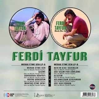 FERDİ TAYFUR - MERAK ETME SEN / PICTURE DISC - LP COMPILATION SIFIR PLAK