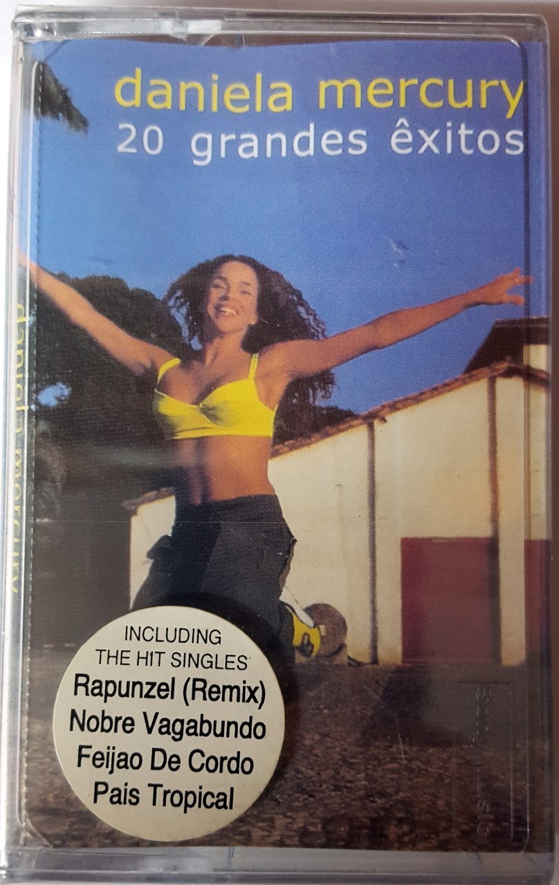 DANIELA MERCURY - 20 GRANDES EXITOS (2000) SONY CASSETTE MADE IN TURKEY ''NEW''