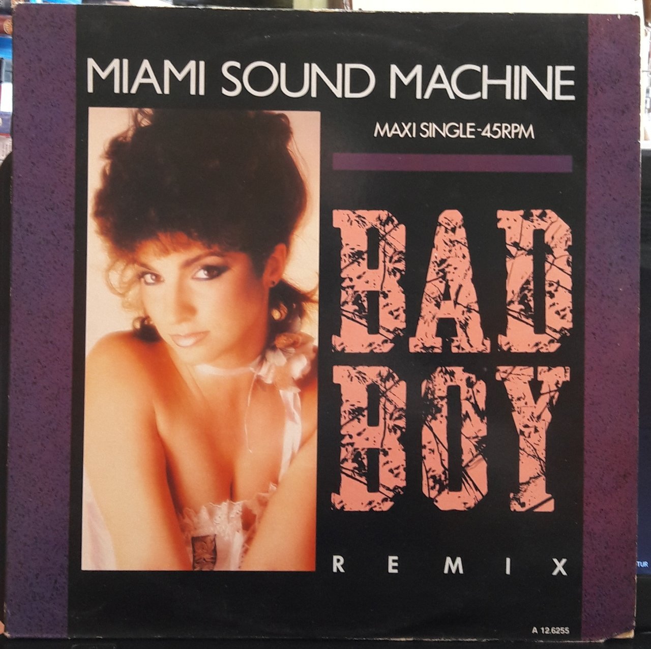 MIAMI SOUND MACHINE - BAD BOY (1985) - 12'' MAXI SINGLE VINYL PLAK 2.EL