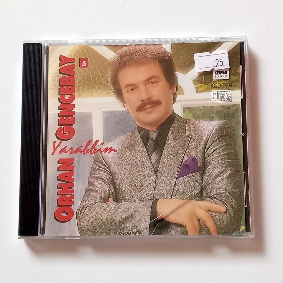 ORHAN GENCEBAY - YARABBİM - CD KERVAN PLAKÇILIK 2.EL