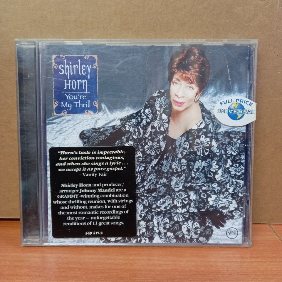 SHIRLEY HORN - YOU'RE MY THRILL (2001) - CD 2. EL