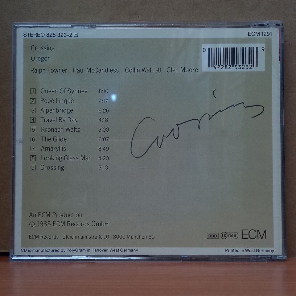 OREGON - CROSSING (1985) - CD 2.EL