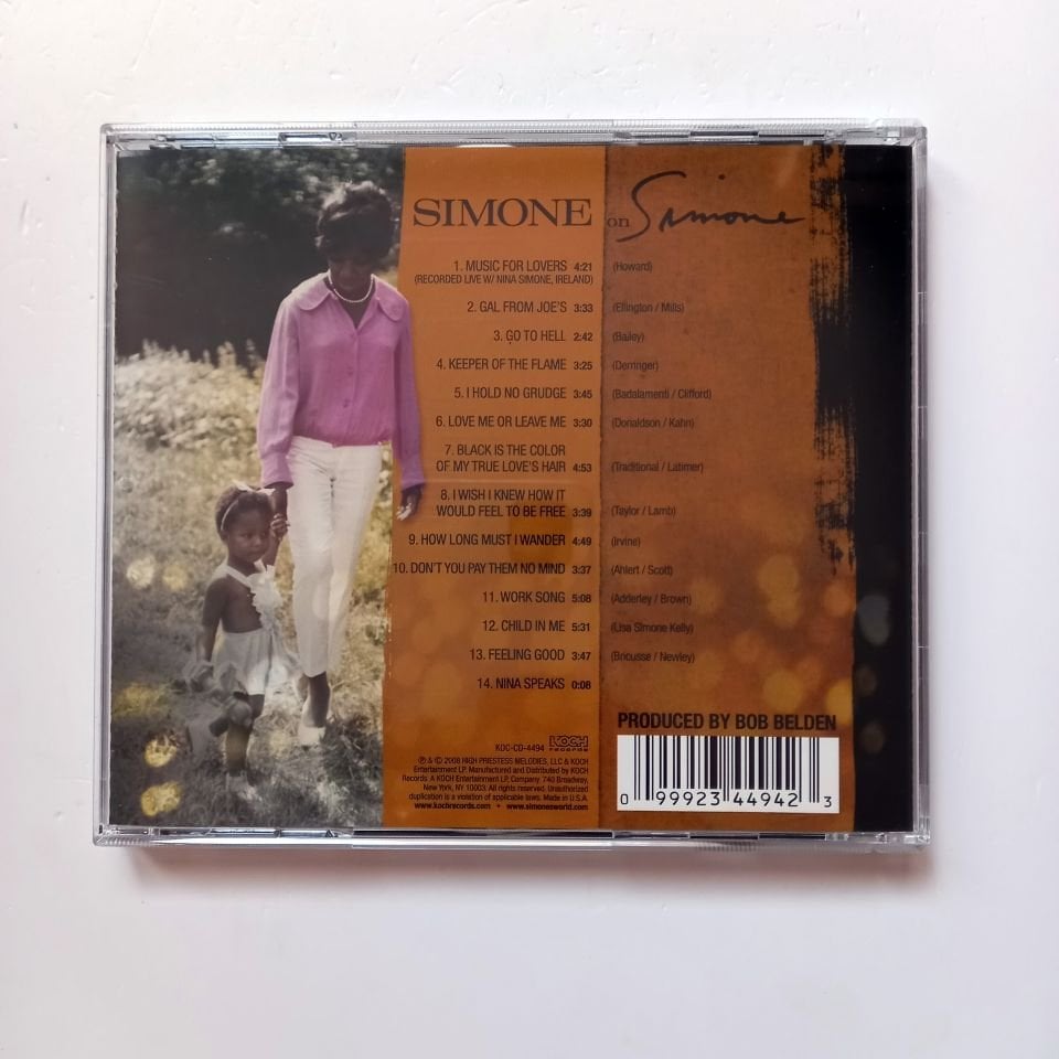 SIMONE – SIMONE ON SIMONE (2008) - CD 2.EL