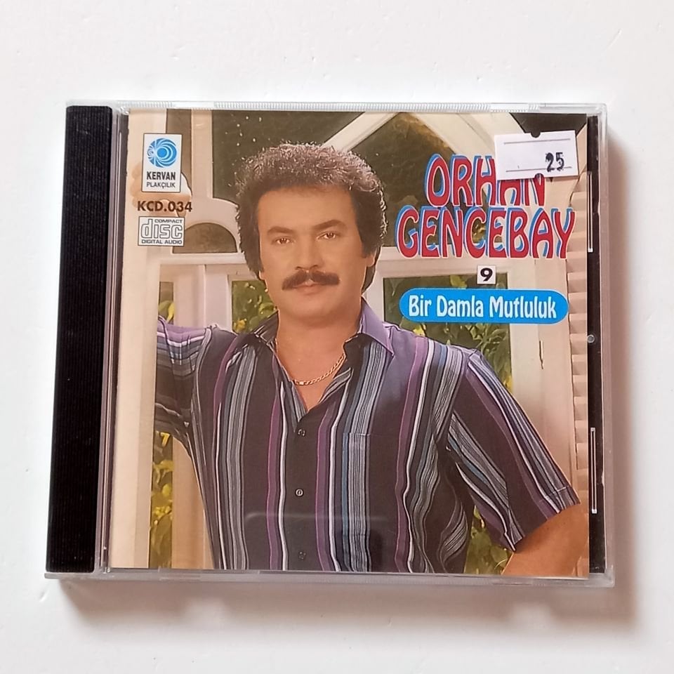ORHAN GENCEBAY - BİR DAMLA MUTLULUK - CD KERVAN PLAKÇILIK 2.EL