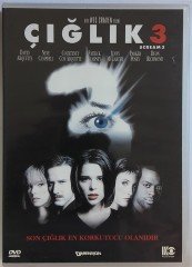ÇIĞLIK 3 - SCREAM 3 - DAVID ARQUETTE - WES CRAVEN - DVD 2.EL