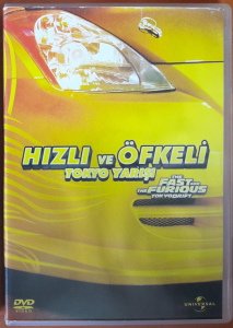 HIZLI ve ÖFKELİ TOKYO YARIŞI - The FAST and The FURIOUS TOKYO DRIFT - LUCAS BLACK -  DVD 2.EL