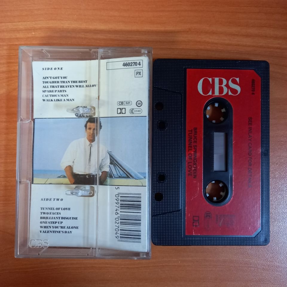 BRUCE SPRINGSTEEN - TUNNEL OF LOVE (1987) - KASET 2.EL