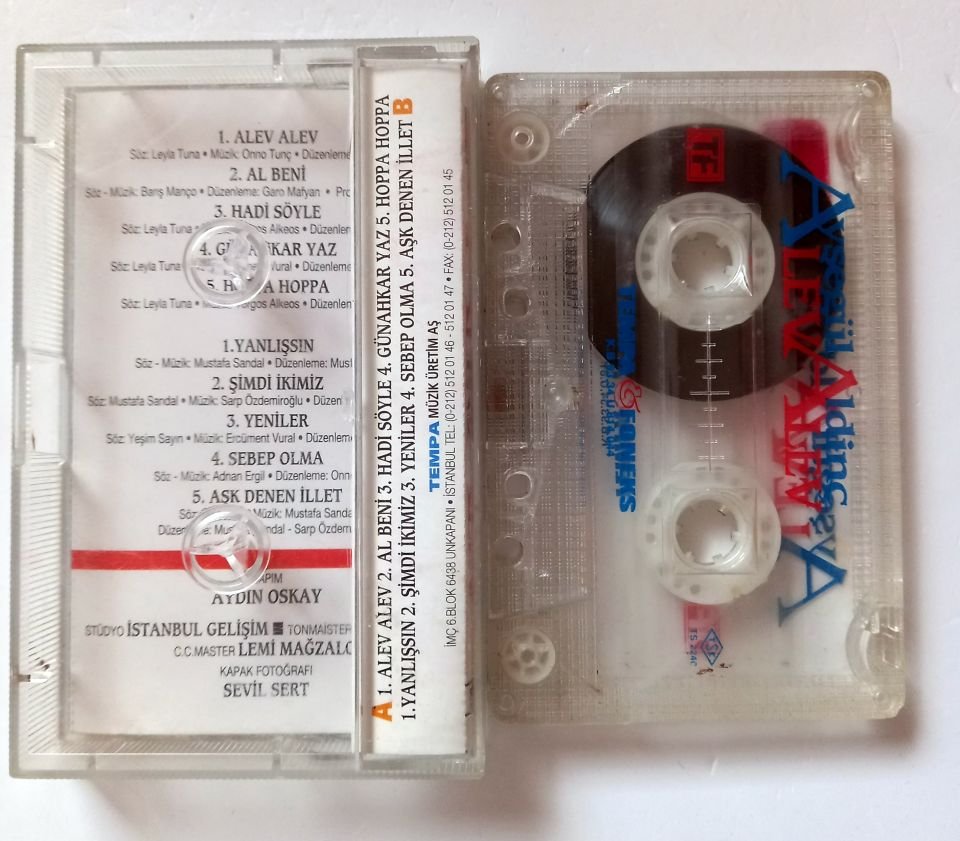AYŞEGÜL ALDİNÇ - ALEV ALEV (1993) - KASET 2.EL