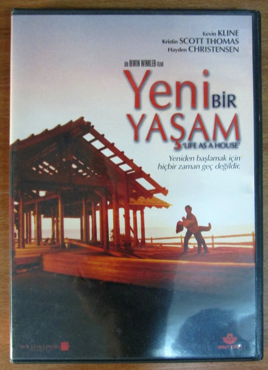 YENİ BİR YAŞAM - LIFE AS A HOUSE - KEVIN KLINE - KRISTIN SCOTT THOMAS - DVD 2.EL