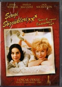 TERMS OF ENDEARMENT XXX - SEVGİ SÖZCÜKLERİ - DEBRA WINGER - JACK NICHOLSON - DVD 2.EL