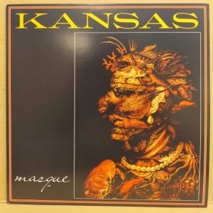KANSAS - MASQUE (1975) - LP RED COLOURED 2019 EDITION SIFIR GİBİ 2.EL PLAK