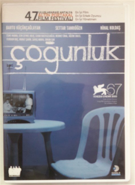 ÇOĞUNLUK - BARTU KÜÇÜKÇAĞLAYAN - SETTAR TANRIÖĞEN - SEREN YÜCE - DVD SIFIR