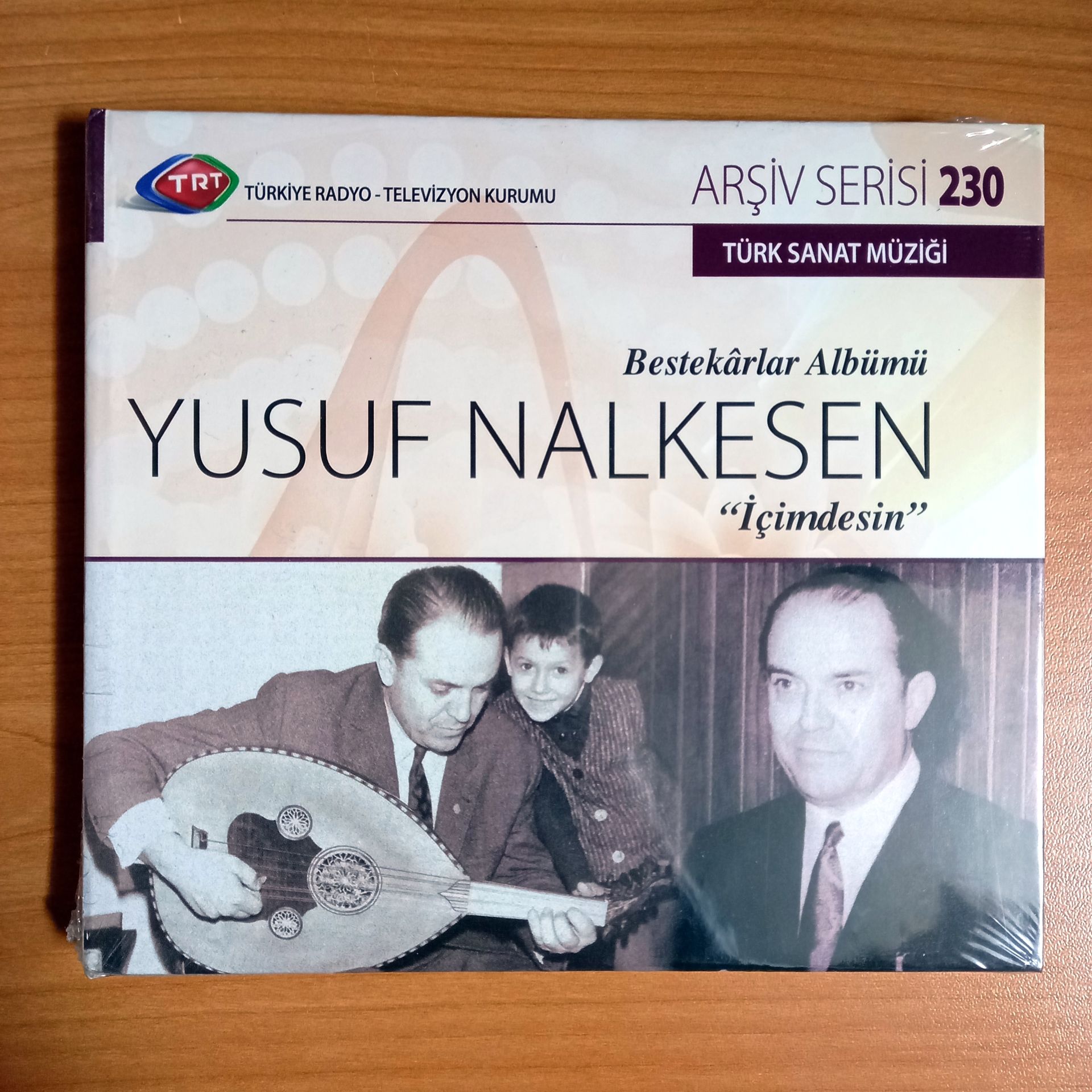 YUSUF NALKESEN - İÇİMDESİN / TÜRK SANAT MÜZİĞİ /TRT ARŞİV SERİSİ 230 - CD SIFIR