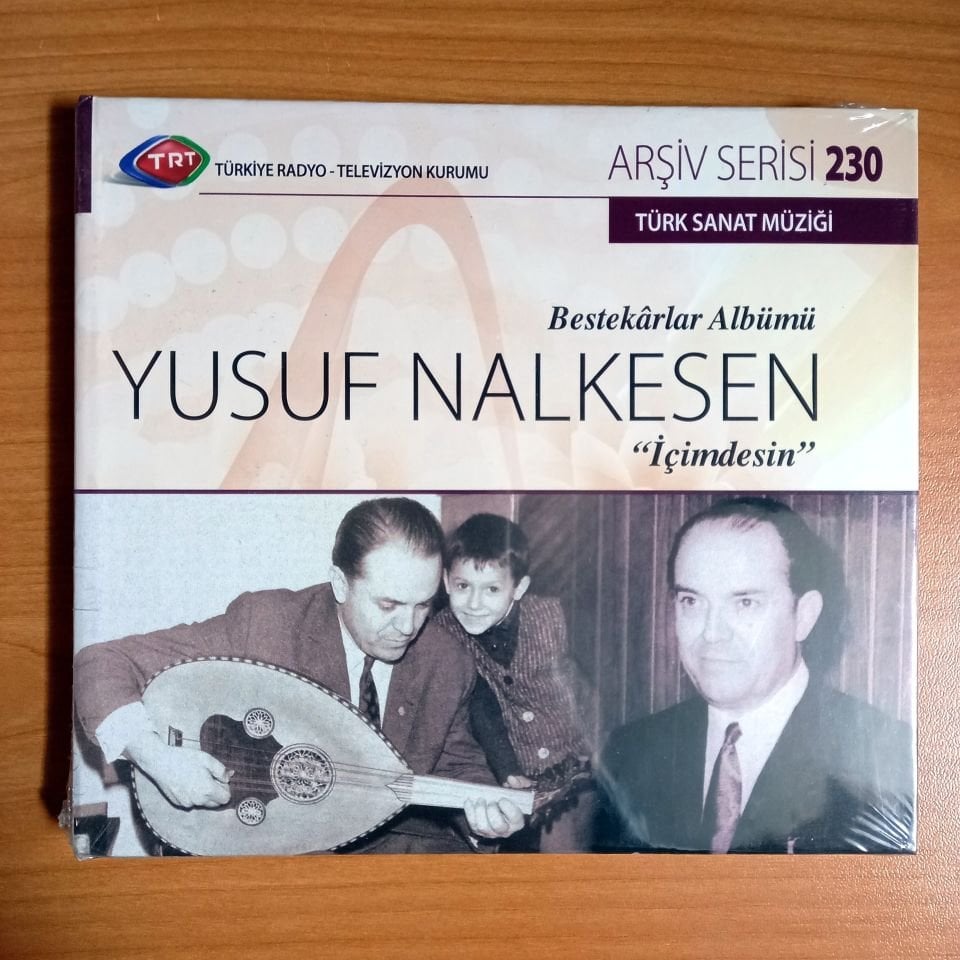 YUSUF NALKESEN - İÇİMDESİN / TÜRK SANAT MÜZİĞİ /TRT ARŞİV SERİSİ 230 - CD SIFIR
