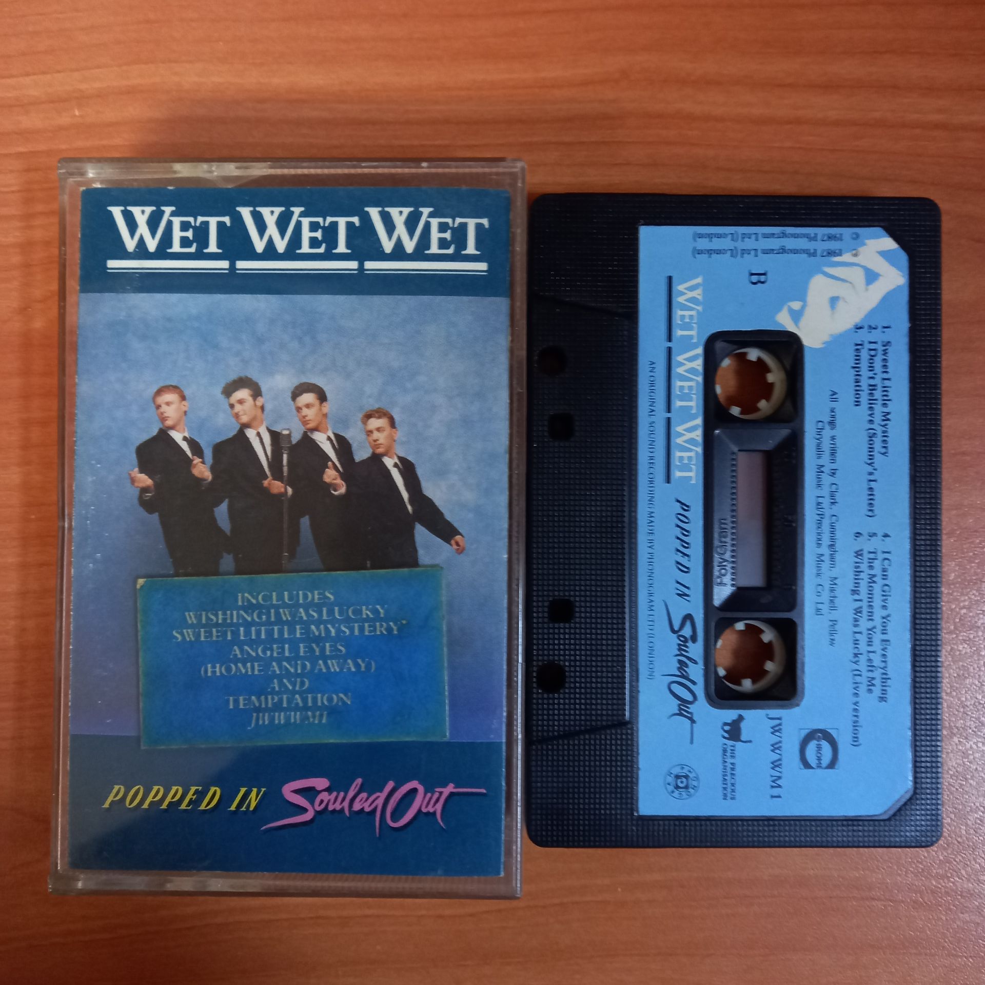 WET WET WET – POPPED IN SOULED OUT (1987) - KASET 2.EL