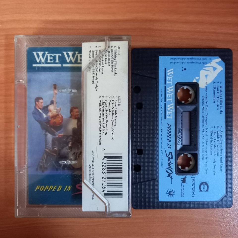 WET WET WET – POPPED IN SOULED OUT (1987) - KASET 2.EL