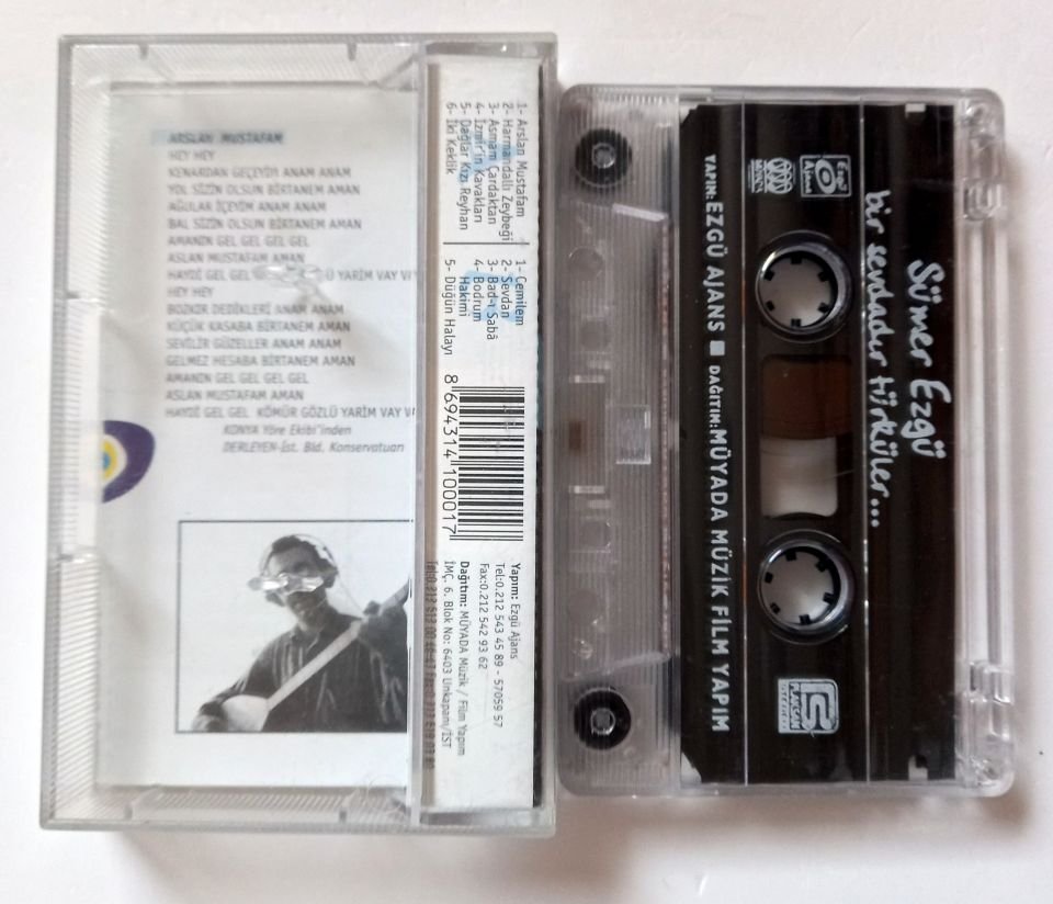 SÜMER EZGÜ - BİR SEVDADIR TÜRKÜLER (1993) - KASET 2.EL