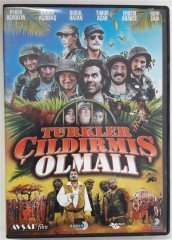TÜRKLER ÇILDIRMIŞ OLMALI - PEKER AÇIKALIN - MURAT ASLAN - DVD 2.EL