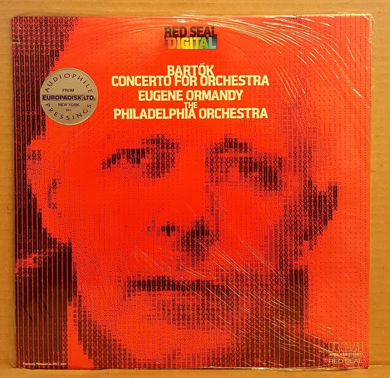 BARTOK - CONCERTO FOR ORCHESTRA / EUGENE ORMANDY - LP DÖNEM BASKI SIFIR PLAK