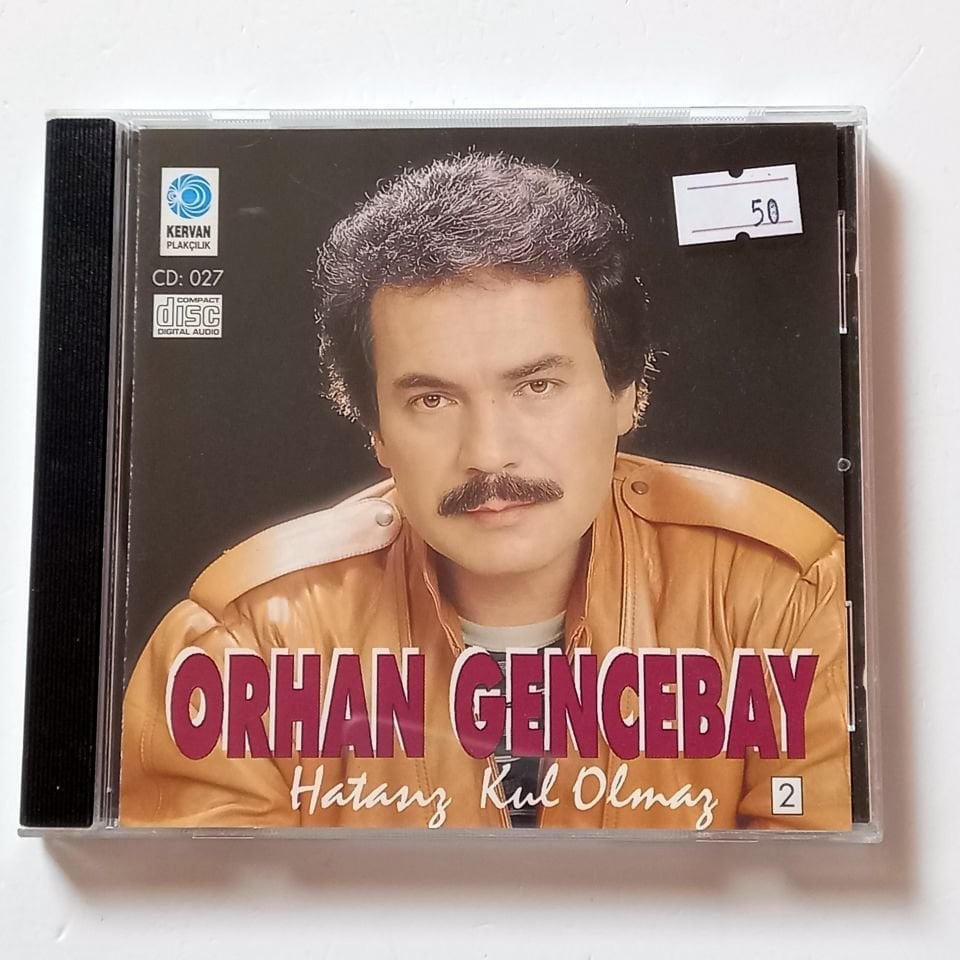 ORHAN GENCEBAY - HATASIZ KUL OLMAZ - CD KERVAN PLAKÇILIK 2.EL