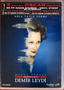 DEMİR LEYDİ  - The IRON LADY - MERYL STREEP - JIM BROADBENT - DVD SIFIR