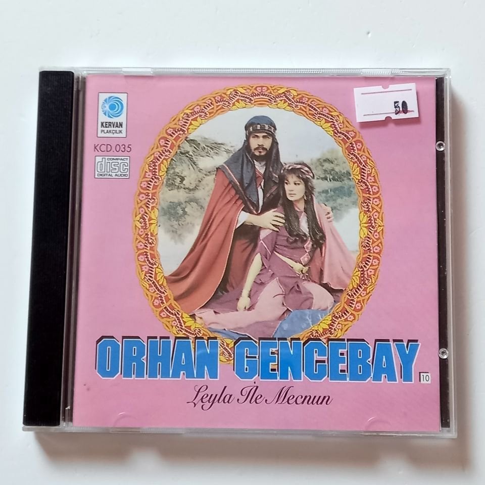 ORHAN GENCEBAY - LEYLA İLE MECNUN - CD KERVAN PLAKÇILIK 2.EL
