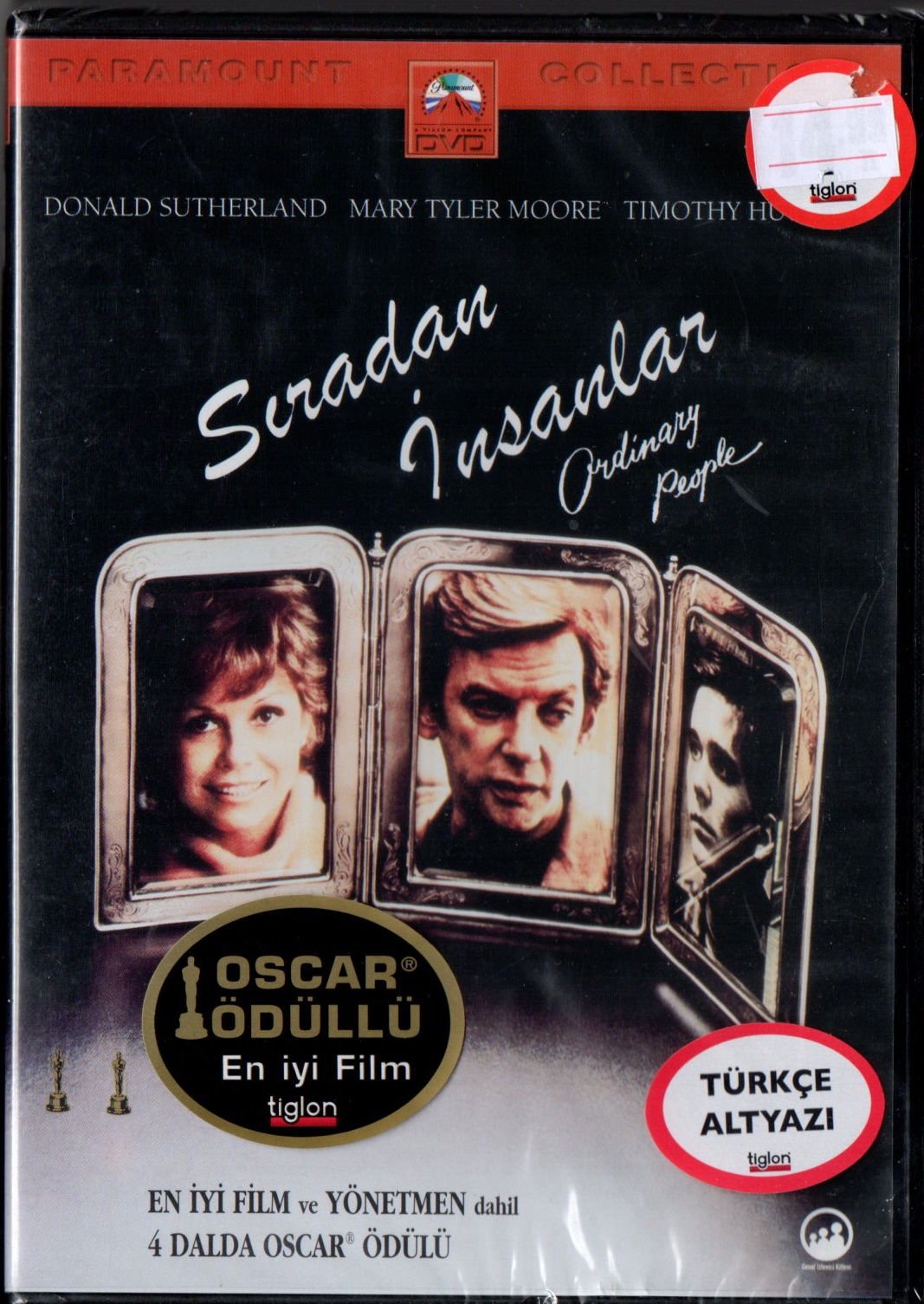 ORDINARY PEOPLE - SIRADAN İNSANLAR - DONALD SUTHERLAND - DVD AMBALAJINDA SIFIR