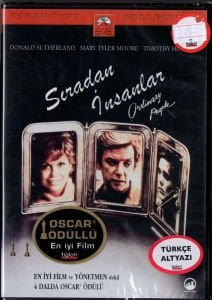 ORDINARY PEOPLE - SIRADAN İNSANLAR - DONALD SUTHERLAND - DVD AMBALAJINDA SIFIR