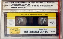 DAVID KNOPFLER - LIFELINES (1991) PLAKSAN CASSETTE MADE IN TURKEY ''NEW''
