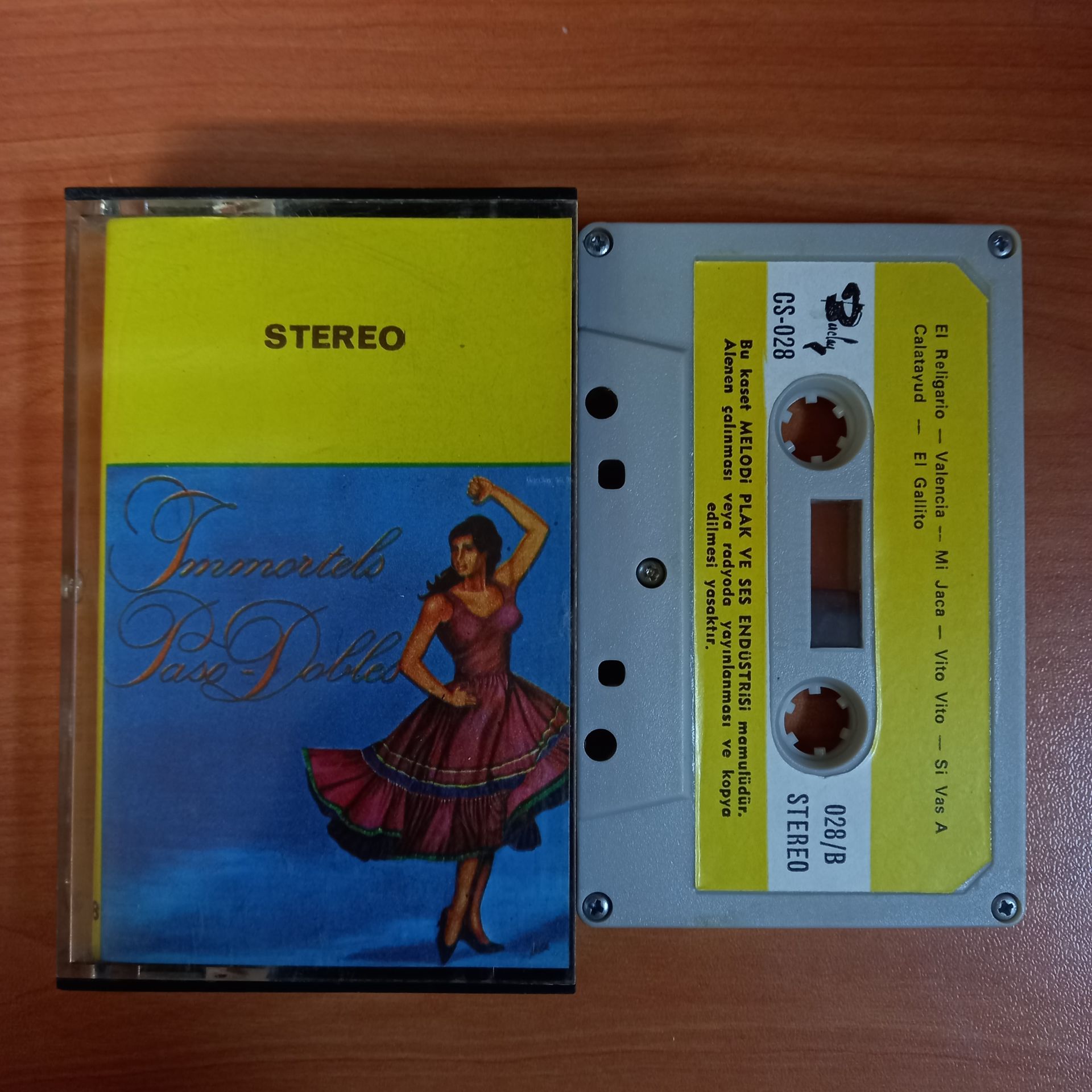 IMMORTELS PASO-DOBLES / MANUEL PIZZARO, LOUIS PACO, JOSE LUCCHESI - KASET 2.EL