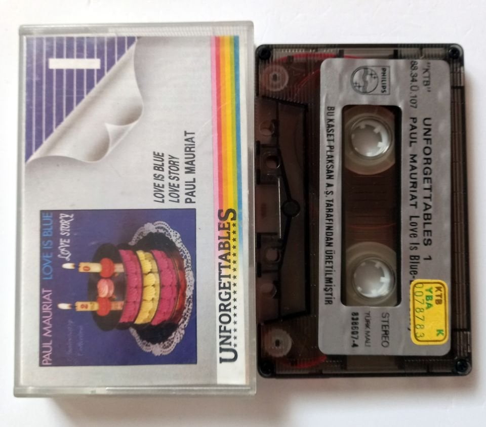 PAUL MAURIAT – LOVE IS BLUE / LOVE STORY (1987) - KASET 2.EL