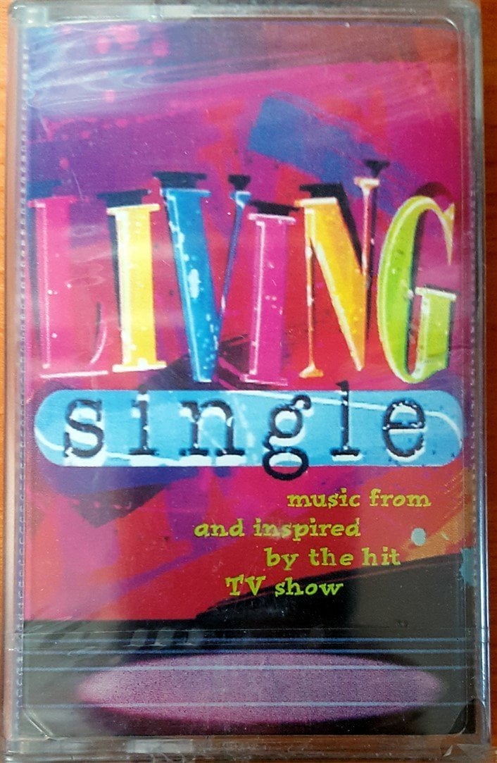 LIVING SINGLE - MUSIC FROM AND INSPIRED BY THE HIT TV SHOW CASSETTE MADE IN TURKEY ''NEW''