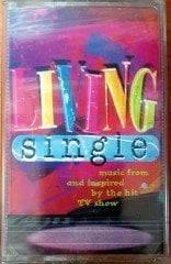 LIVING SINGLE - MUSIC FROM AND INSPIRED BY THE HIT TV SHOW CASSETTE MADE IN TURKEY ''NEW''